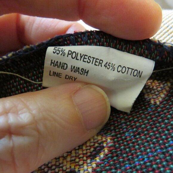 Birds & Birdhouse themed tapestry table runner Floral Spring Plaid - Picture 12 of 16